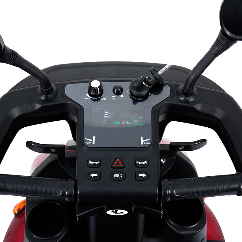 TK-500 Heavy Duty High Power 4 Räder All-Terrain Electric Recreation Scooter