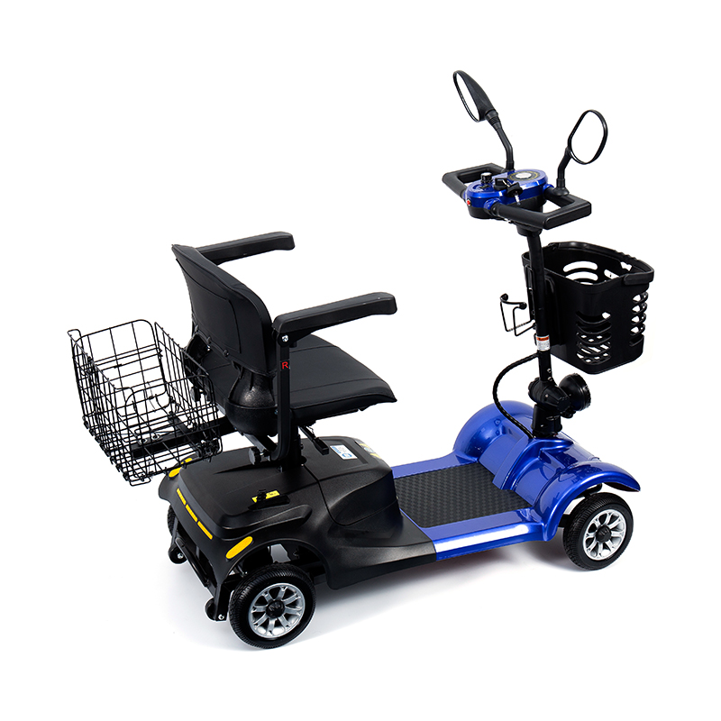 YL-08S Hochleistungs-4-Rad-Faltmobilitätsroller mit 12 ° Kletterkapazität