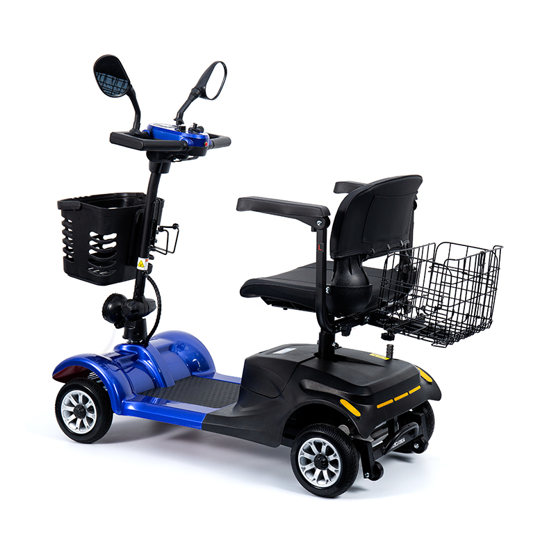 YL-08S Hochleistungs-4-Rad-Faltmobilitätsroller mit 12 ° Kletterkapazität