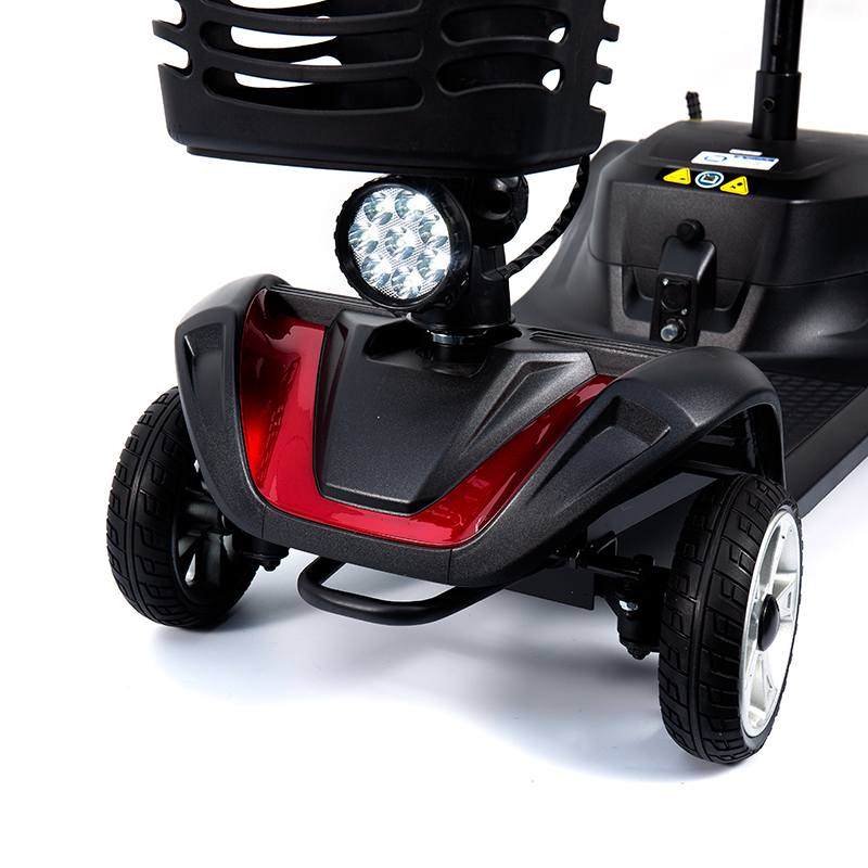 YL-07 4 Radweg faltbare elektrische Mobilitätsroller mit Korb mit Korb