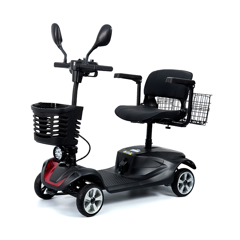 YL-07 4 Radweg faltbare elektrische Mobilitätsroller mit Korb mit Korb