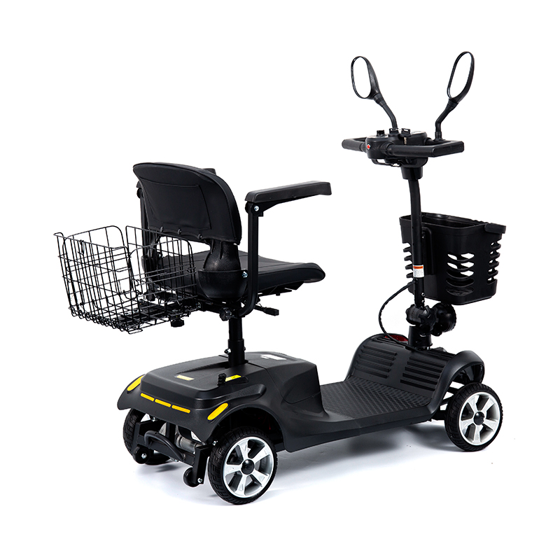 YL-07 4 Radweg faltbare elektrische Mobilitätsroller mit Korb mit Korb