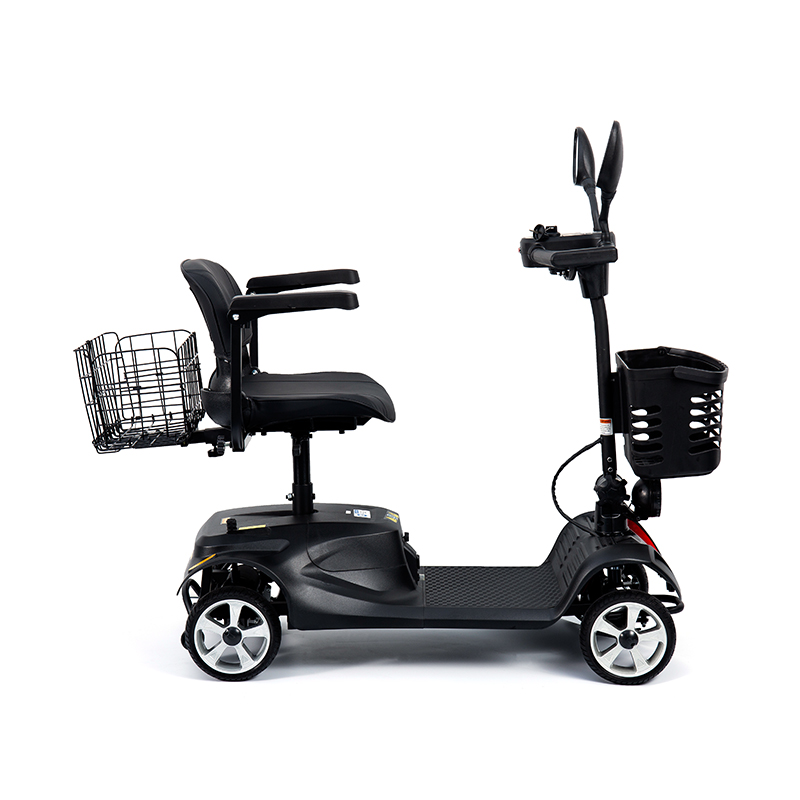 YL-07 4 Radweg faltbare elektrische Mobilitätsroller mit Korb mit Korb