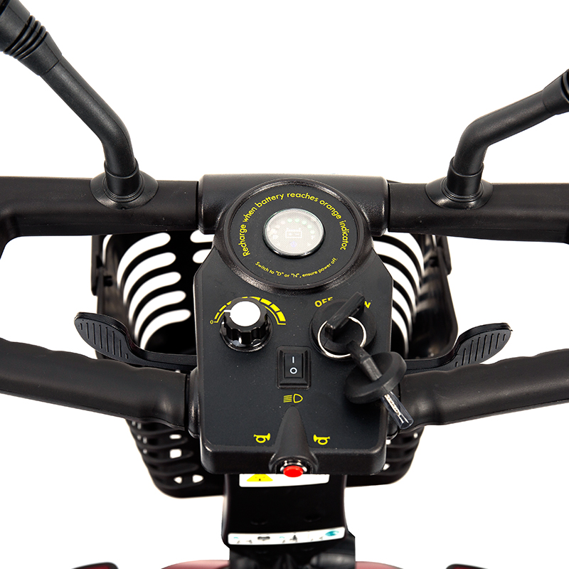 YL-01S 4 Rad tragbare faltungsmotorisierte Mobilitätsroller für ältere Menschen