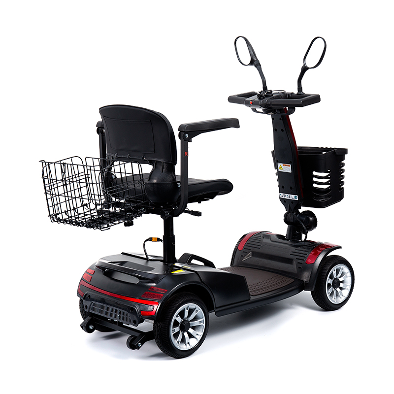 YL-01S 4 Rad tragbare faltungsmotorisierte Mobilitätsroller für ältere Menschen