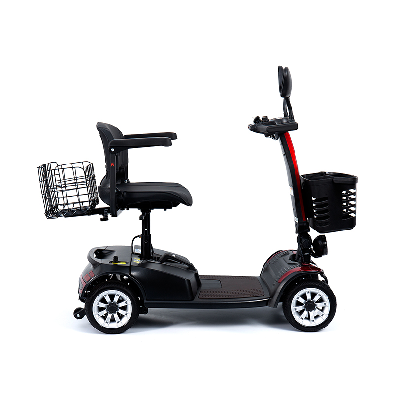 YL-01S 4 Rad tragbare faltungsmotorisierte Mobilitätsroller für ältere Menschen