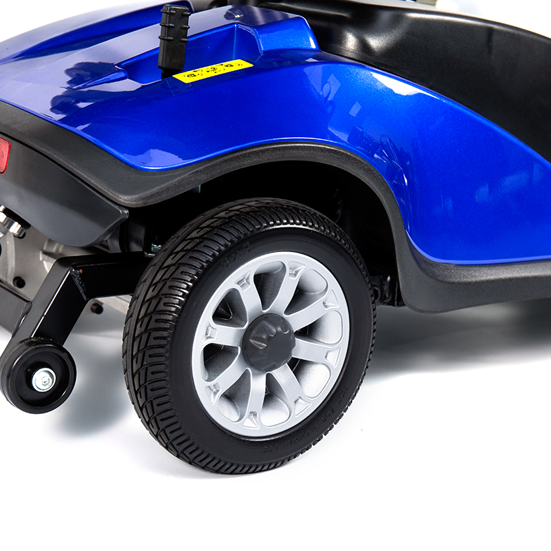 YL-09B Falten Sie 4-Rad-Leichtmobilitätsroller mit Korb mit Korb