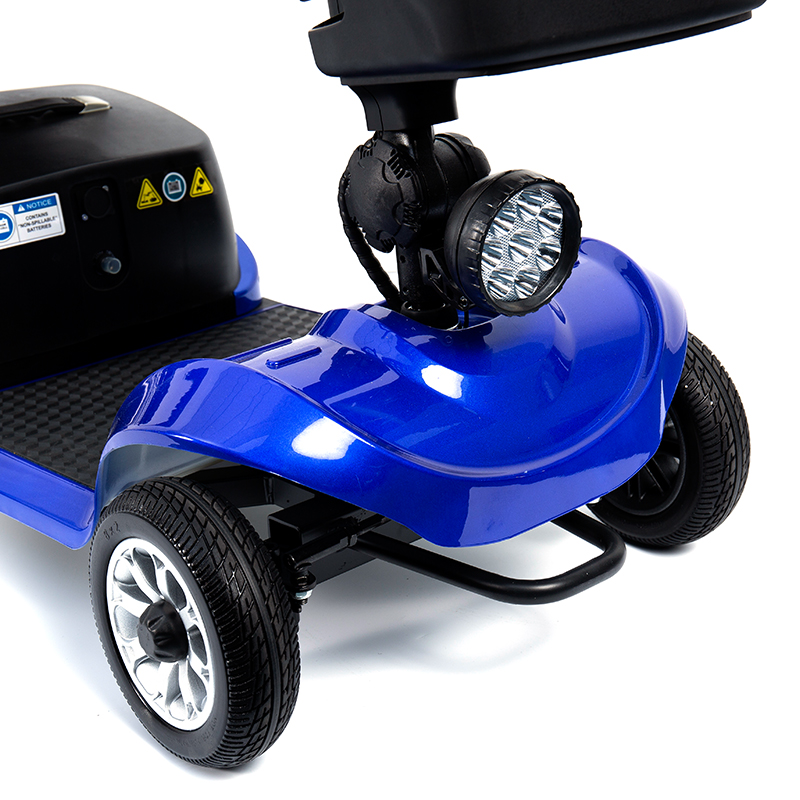 YL-09B Falten Sie 4-Rad-Leichtmobilitätsroller mit Korb mit Korb