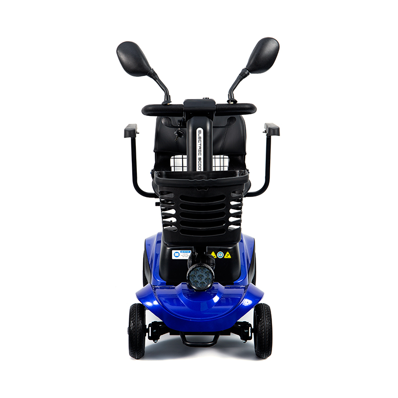 YL-09B Falten Sie 4-Rad-Leichtmobilitätsroller mit Korb mit Korb