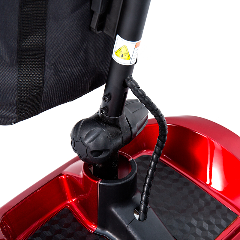 YL-02 Leichtes 4-Rad-Mobilitätsroller für Senioren mit einem 360 ° -Wremensitz