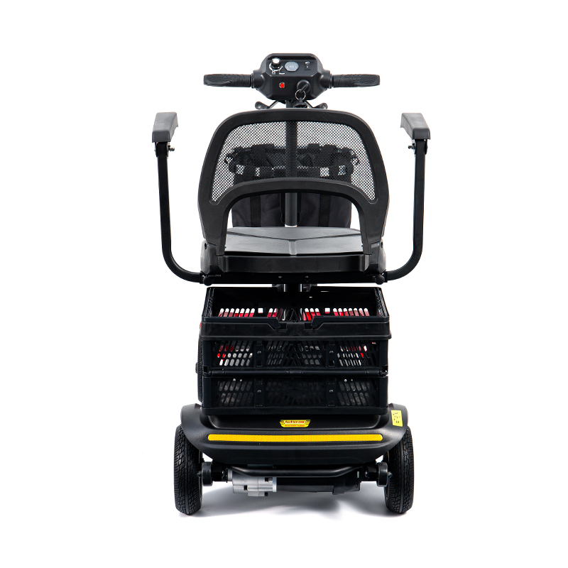 YL-02 Leichtes 4-Rad-Mobilitätsroller für Senioren mit einem 360 ° -Wremensitz