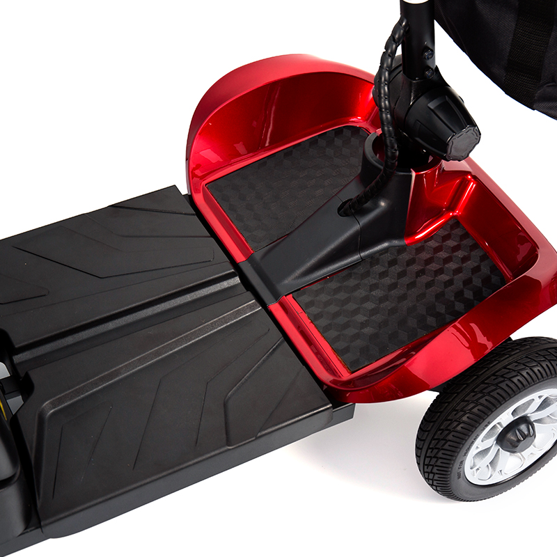 YL-02 Leichtes 4-Rad-Mobilitätsroller für Senioren mit einem 360 ° -Wremensitz