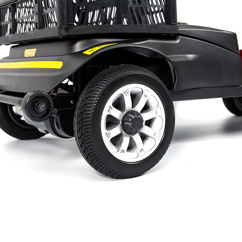 YL-02 Leichtes 4-Rad-Mobilitätsroller für Senioren mit einem 360 ° -Wremensitz