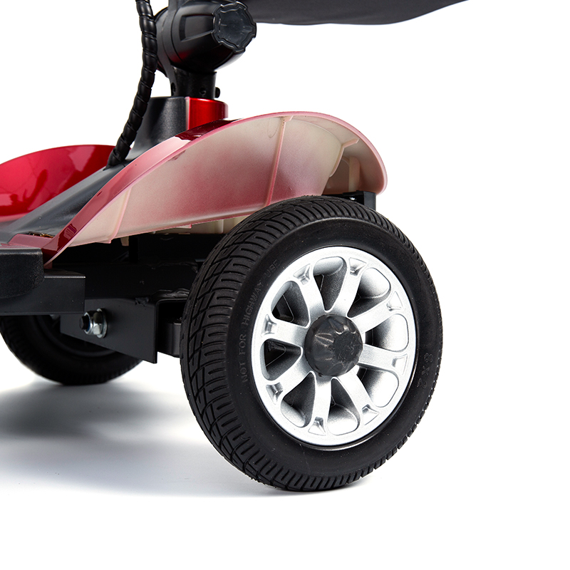 YL-02 Leichtes 4-Rad-Mobilitätsroller für Senioren mit einem 360 ° -Wremensitz