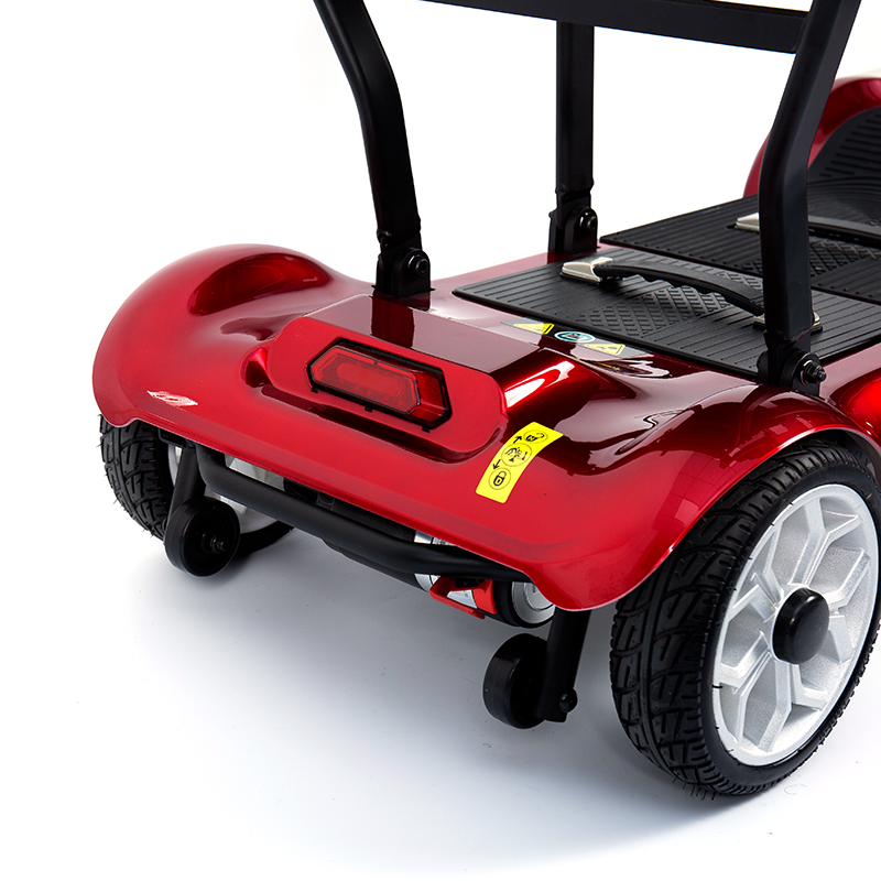 YL-985 4 Räder falten batteriebetriebener elektrischer Transportrücker klappern