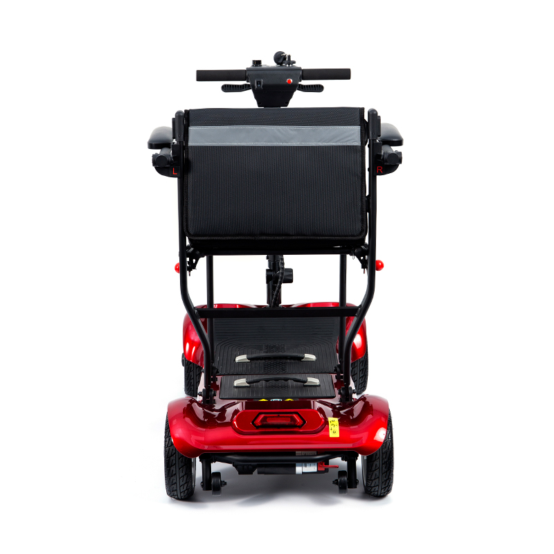 YL-985 4 Räder falten batteriebetriebener elektrischer Transportrücker klappern