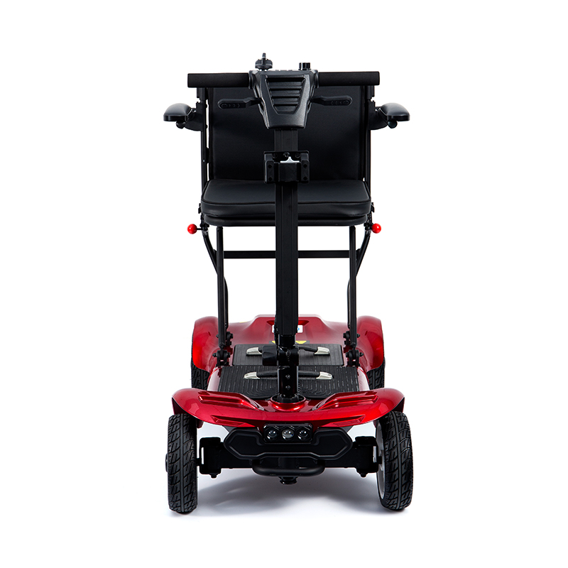 YL-985 4 Räder falten batteriebetriebener elektrischer Transportrücker klappern