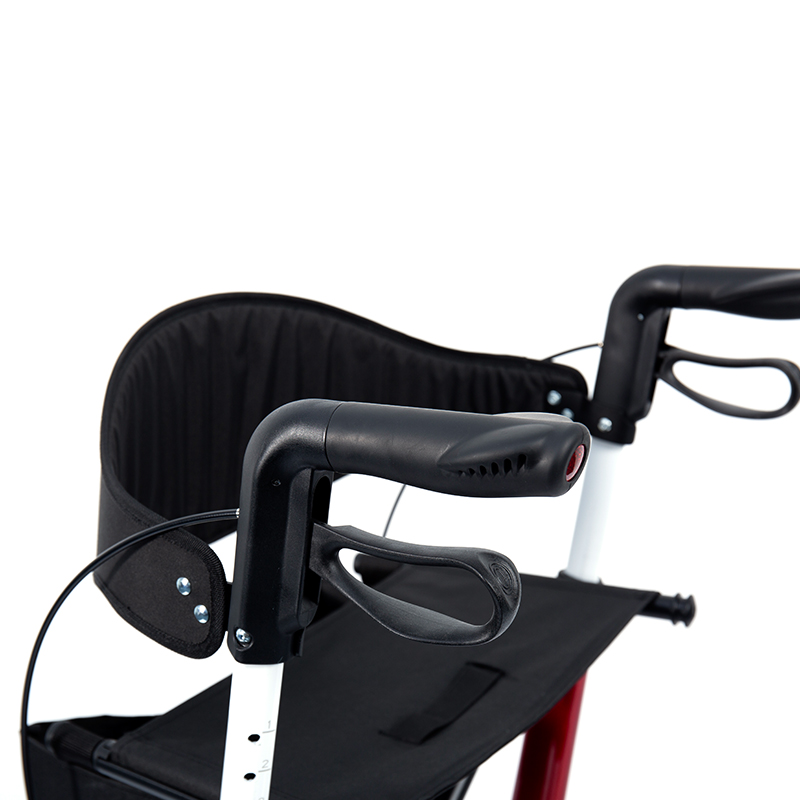 HES-R306 Leichtes Rollator-faltbare, TPR-Räder, einstellbar, 150 kg Gewichtskapazität