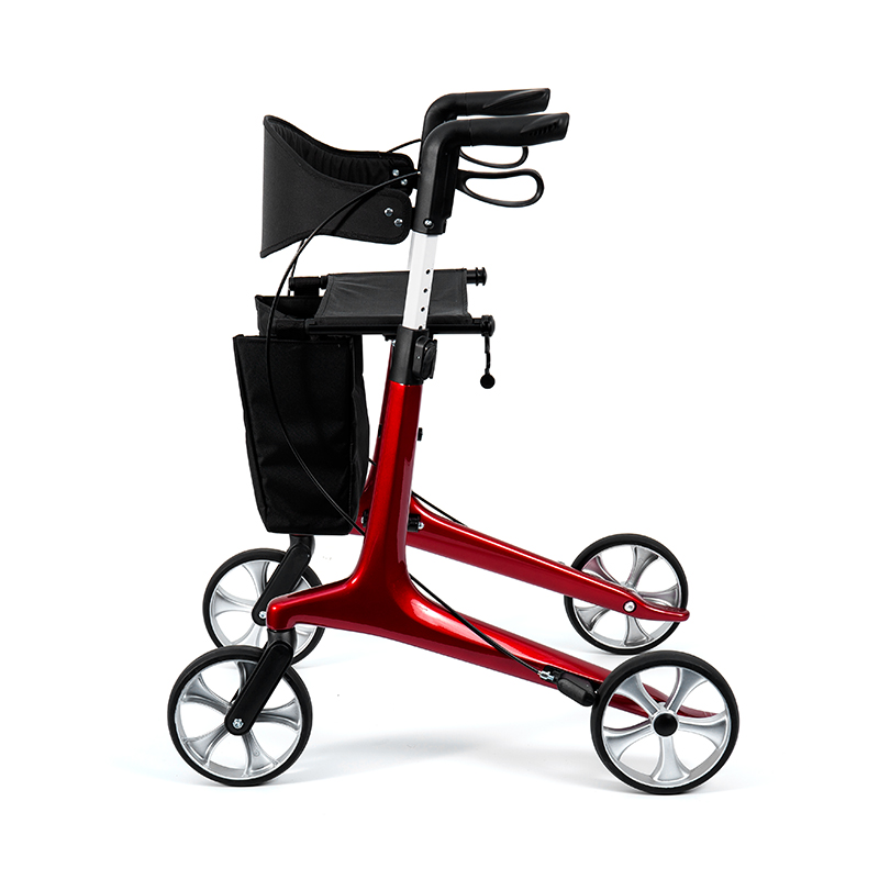 HES-R306 Leichtes Rollator-faltbare, TPR-Räder, einstellbar, 150 kg Gewichtskapazität