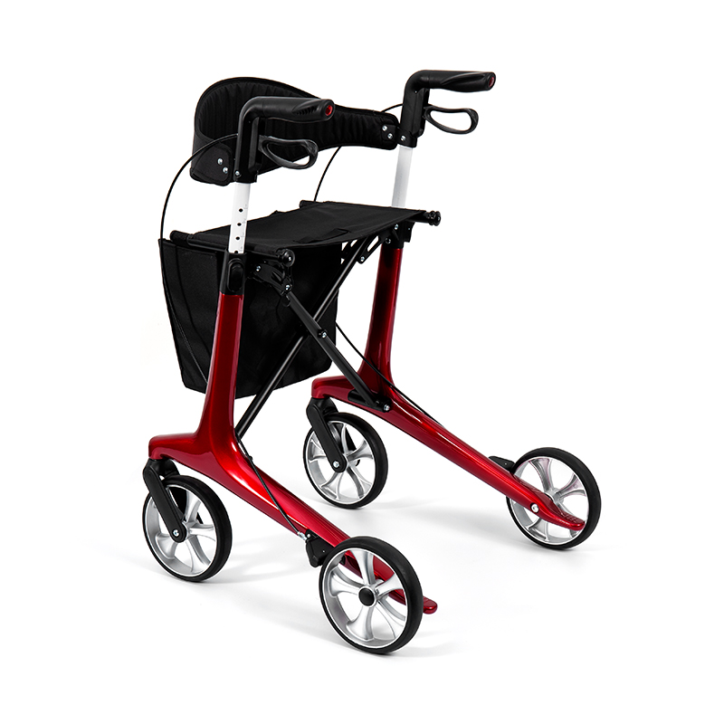 HES-R306 Leichtes Rollator-faltbare, TPR-Räder, einstellbar, 150 kg Gewichtskapazität