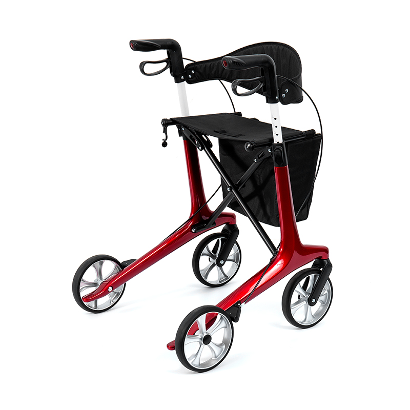 HES-R306 Leichtes Rollator-faltbare, TPR-Räder, einstellbar, 150 kg Gewichtskapazität