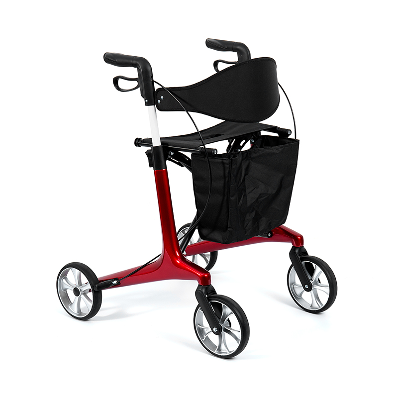 HES-R306 Leichtes Rollator-faltbare, TPR-Räder, einstellbar, 150 kg Gewichtskapazität