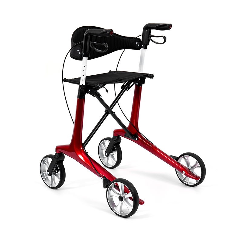 HES-R306 Leichtes Rollator-faltbare, TPR-Räder, einstellbar, 150 kg Gewichtskapazität
