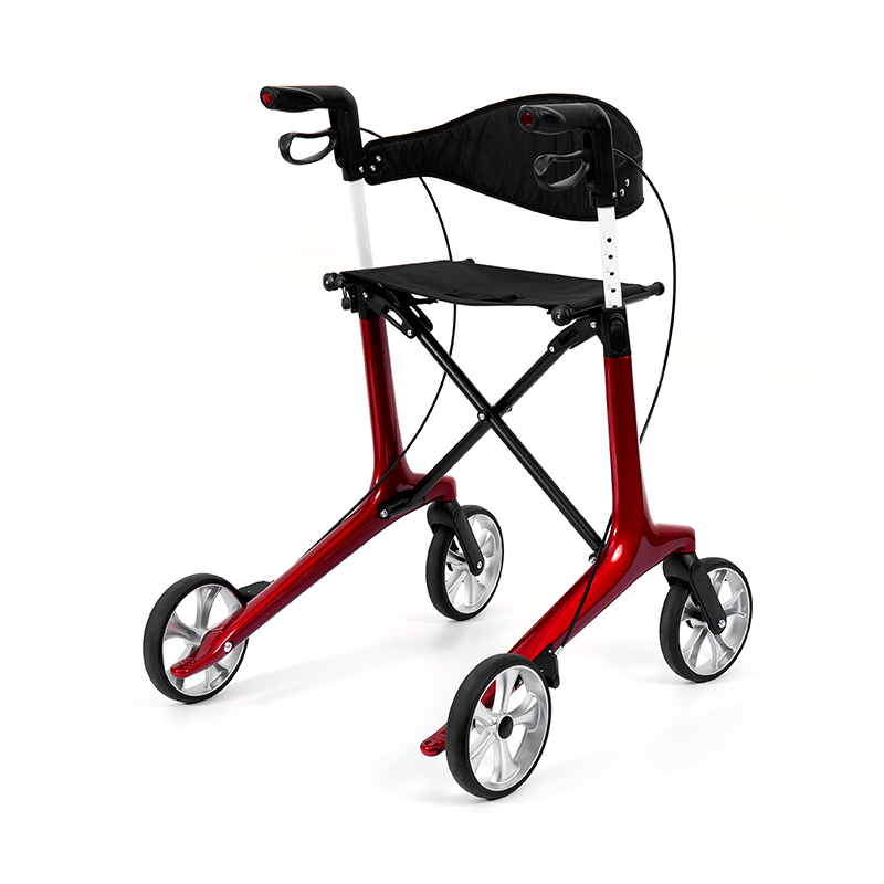 HES-R306 Leichtes Rollator-faltbare, TPR-Räder, einstellbar, 150 kg Gewichtskapazität