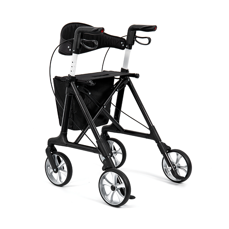 HES-R321 Premium Carbon Faser Rollator 