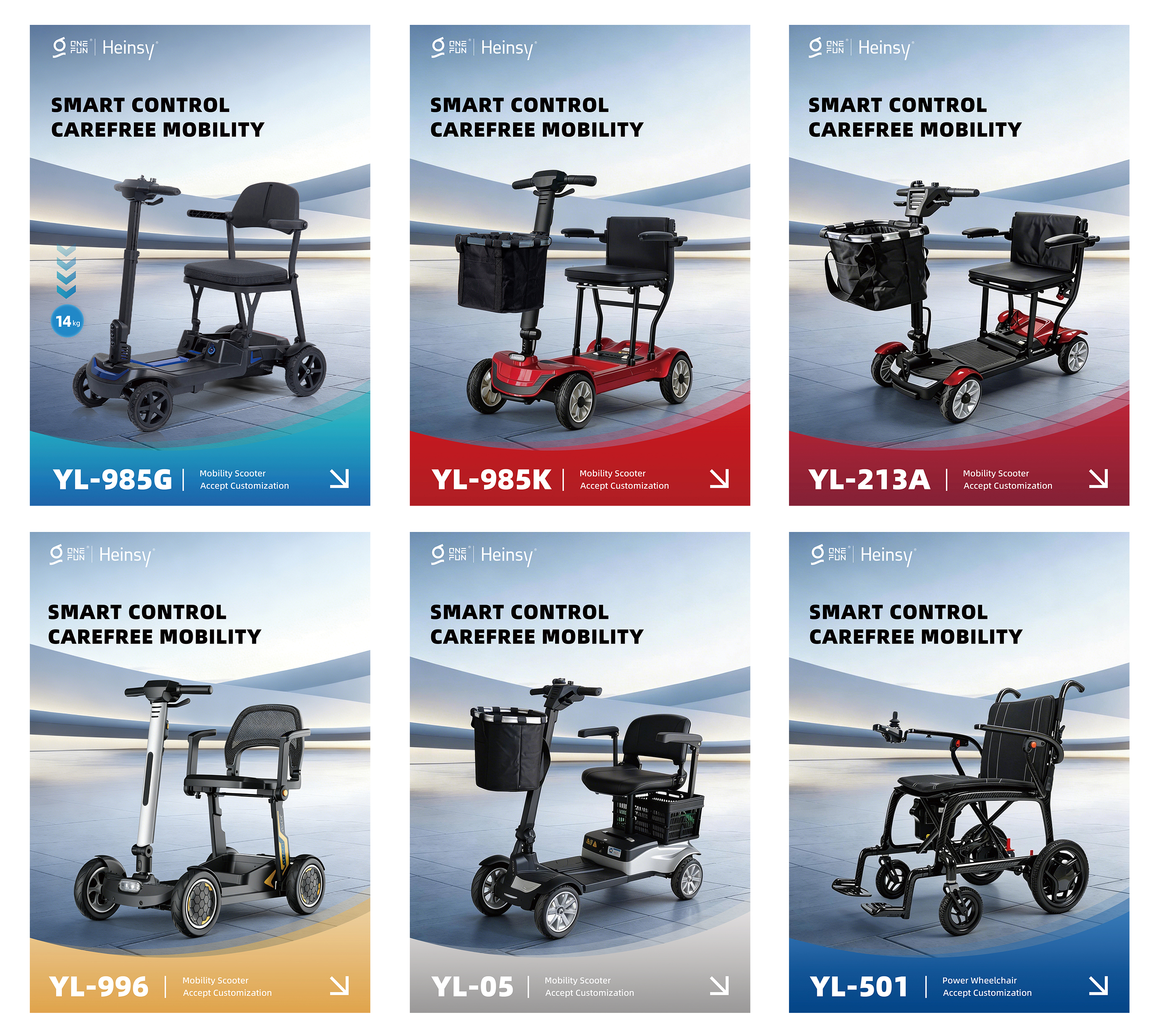 Heinsy stellt auf der 93. CMEF brandneue Elektroroller vor